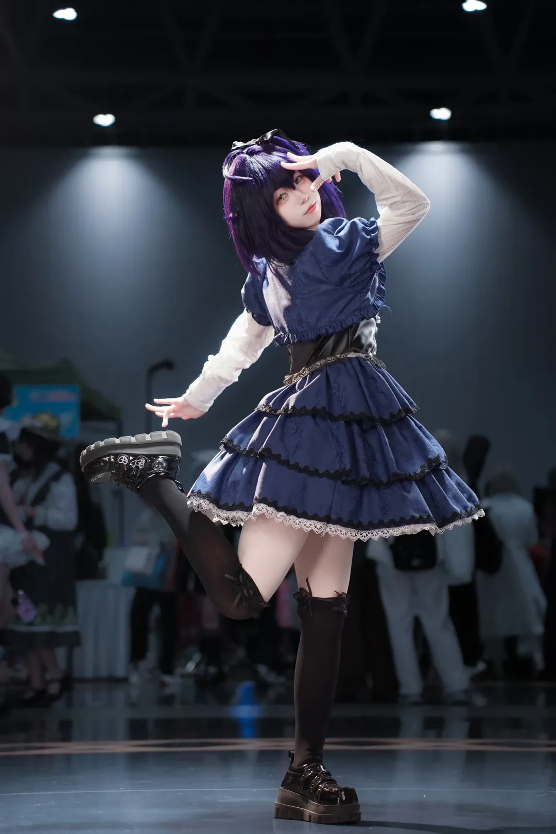 Convention photos, Anime-style fashion, Rikka cosplay, Love, Chunibyo & Other Delusions!, Lolita cosplay