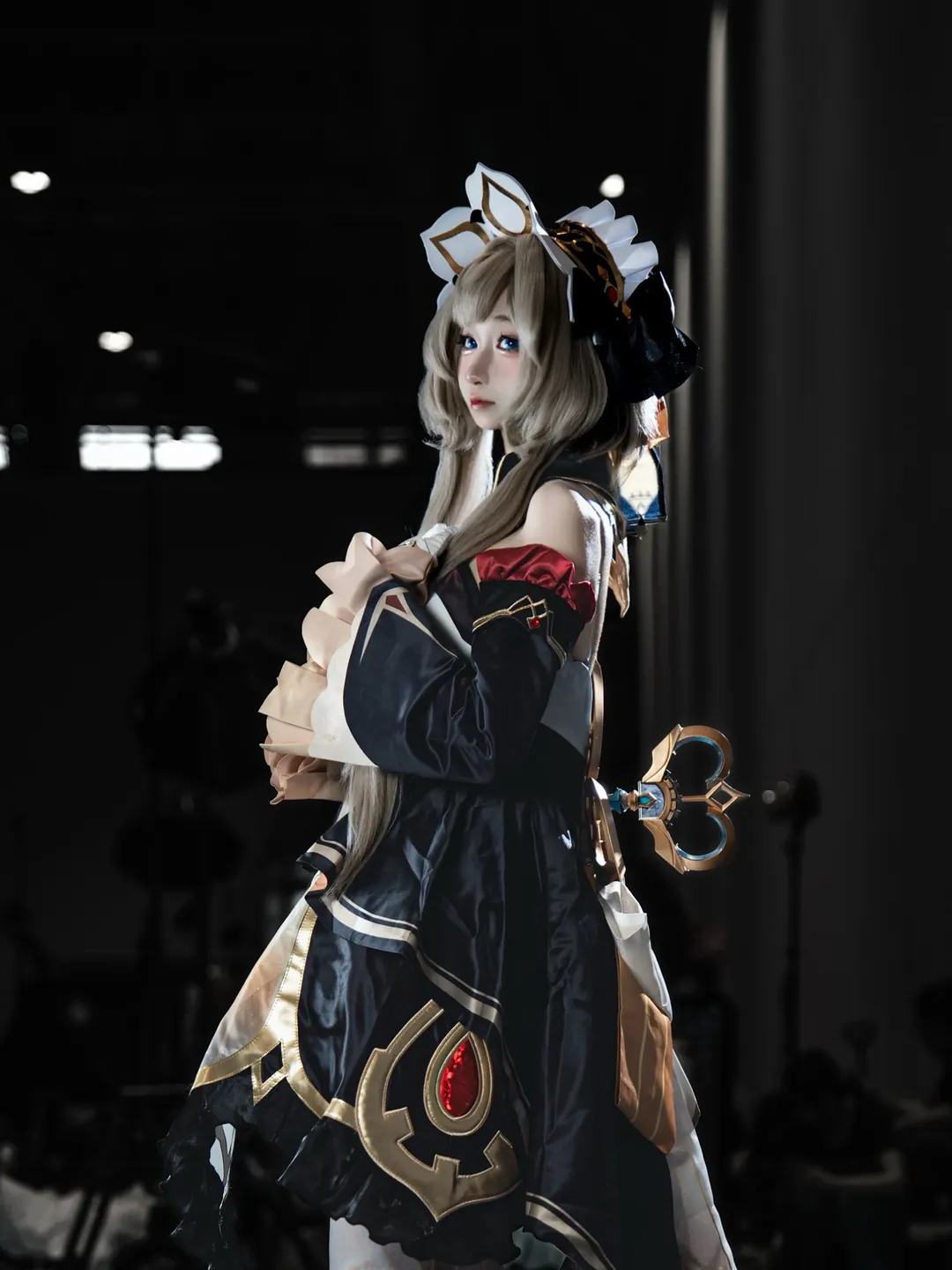 桑多涅cos, 原神, cosplay, 漫展场照, 愚人众执行官 - 第1张