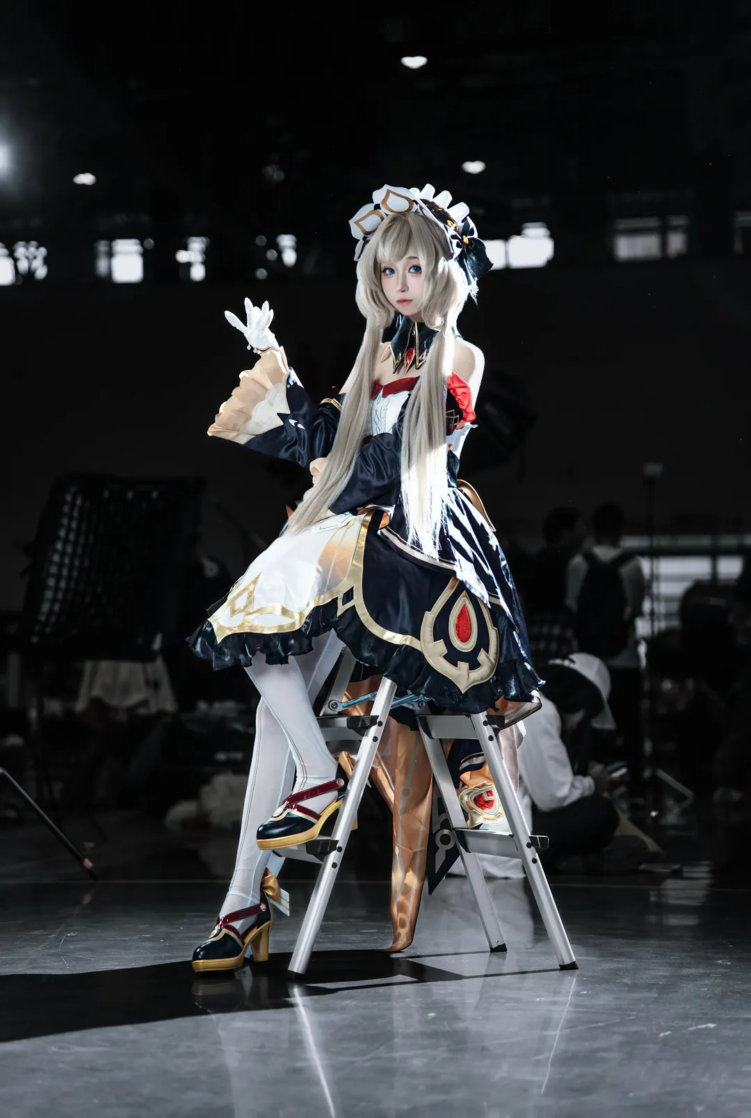 桑多涅cos, 原神, cosplay, 漫展場照, 愚人眾執行官