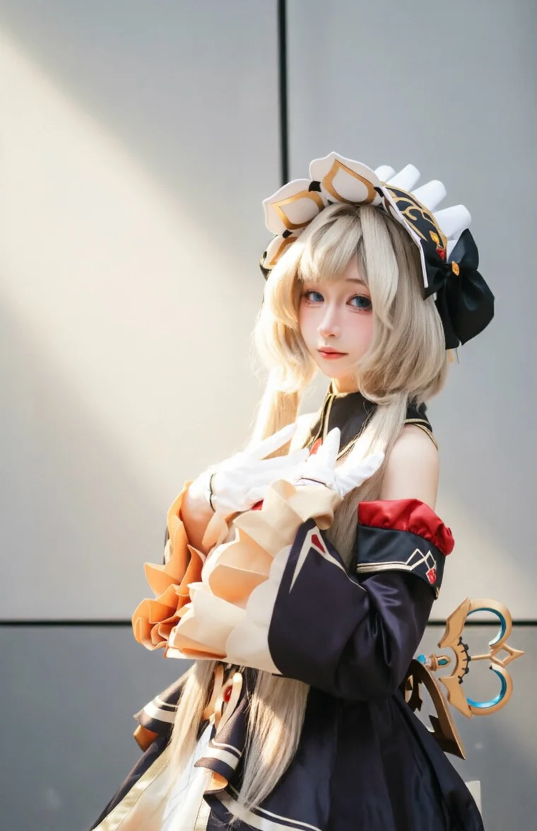 サンドローネ コスプレ, 原神, コスプレ会場写真, 傀儡コスプレ, ぜんまい王女