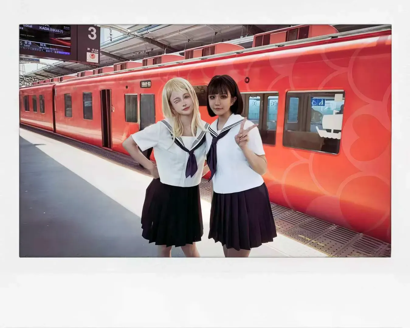 jk制服, 圣地巡礼, 小舟潮cos, 夏日重现, 日本旅行 - 第3张