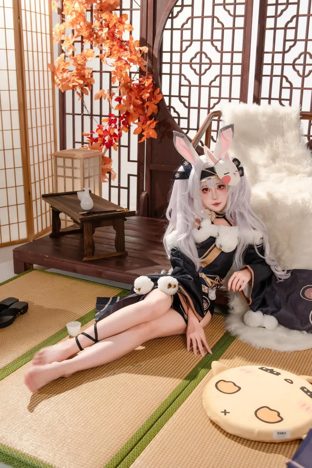 碧蓝航线, 拉菲cos, 和风cosplay, 二次元正片, 兔耳萌娘 - 第5张