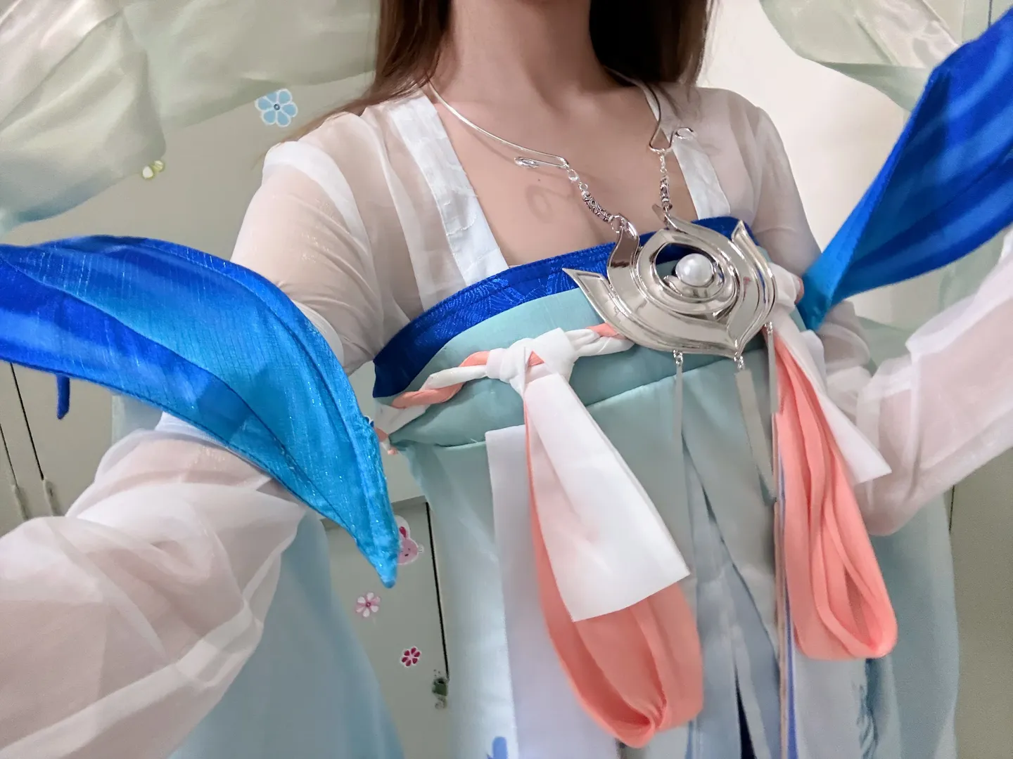 王者荣耀, 三分妄想, 嫦娥cos, 国风仙侠, cosplay试穿 - 第2张