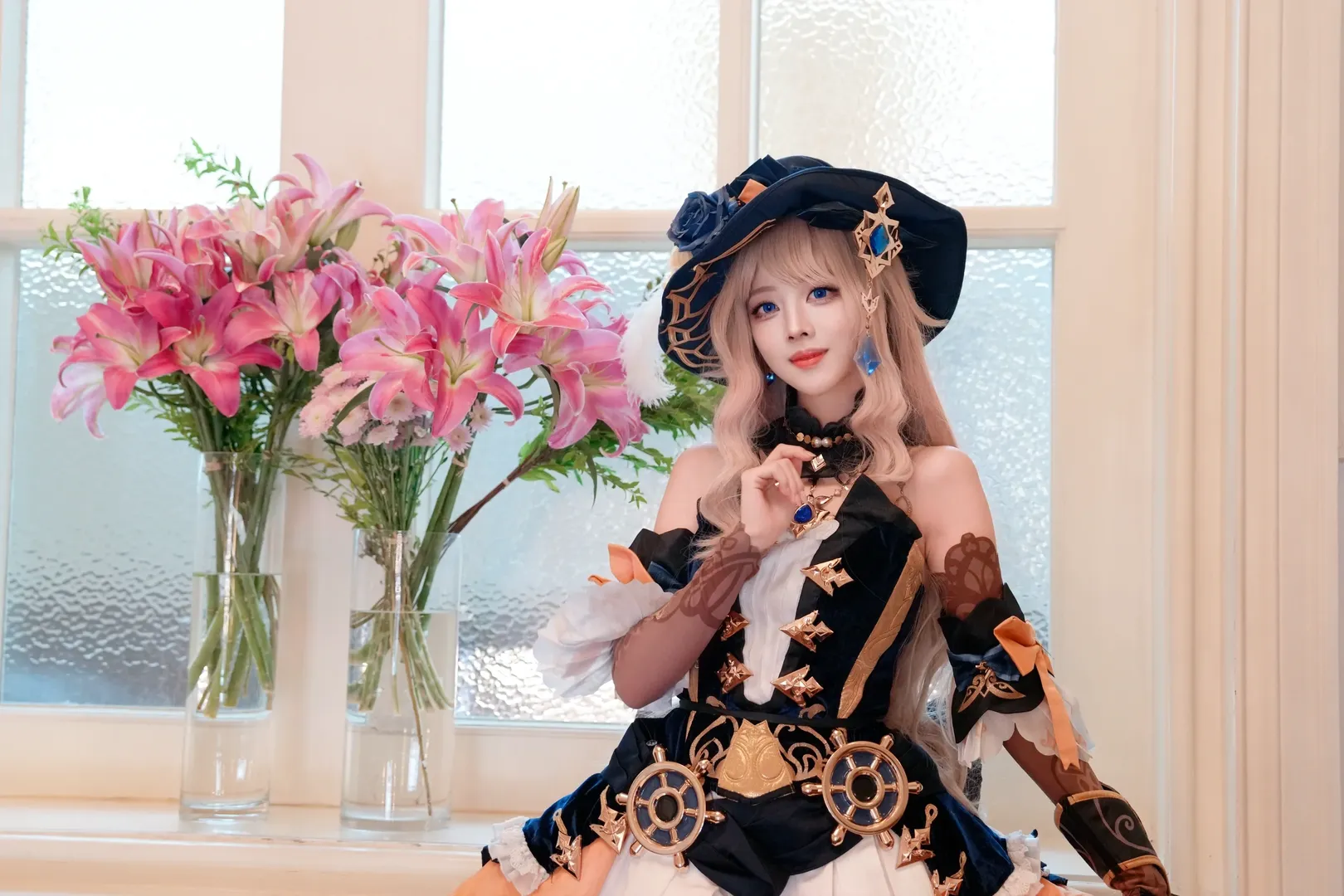 原神, cosplay, 二次元摄影, 娜维娅cos, 角色生贺 - 第2张