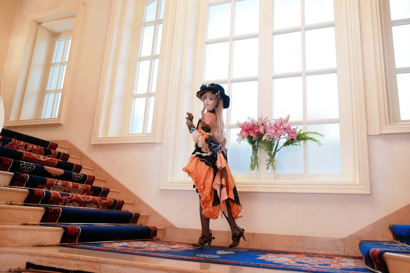 原神, cosplay, 二次元摄影, 娜维娅cos, 角色生贺 - 第3张