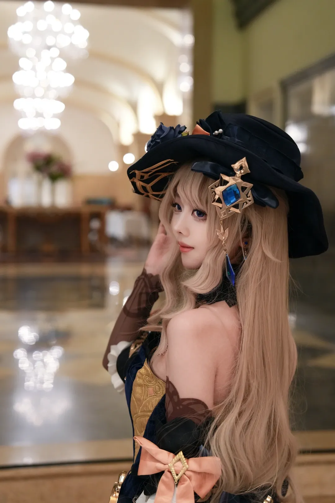 原神, cosplay, 二次元攝影, 娜維婭cos, 角色生賀