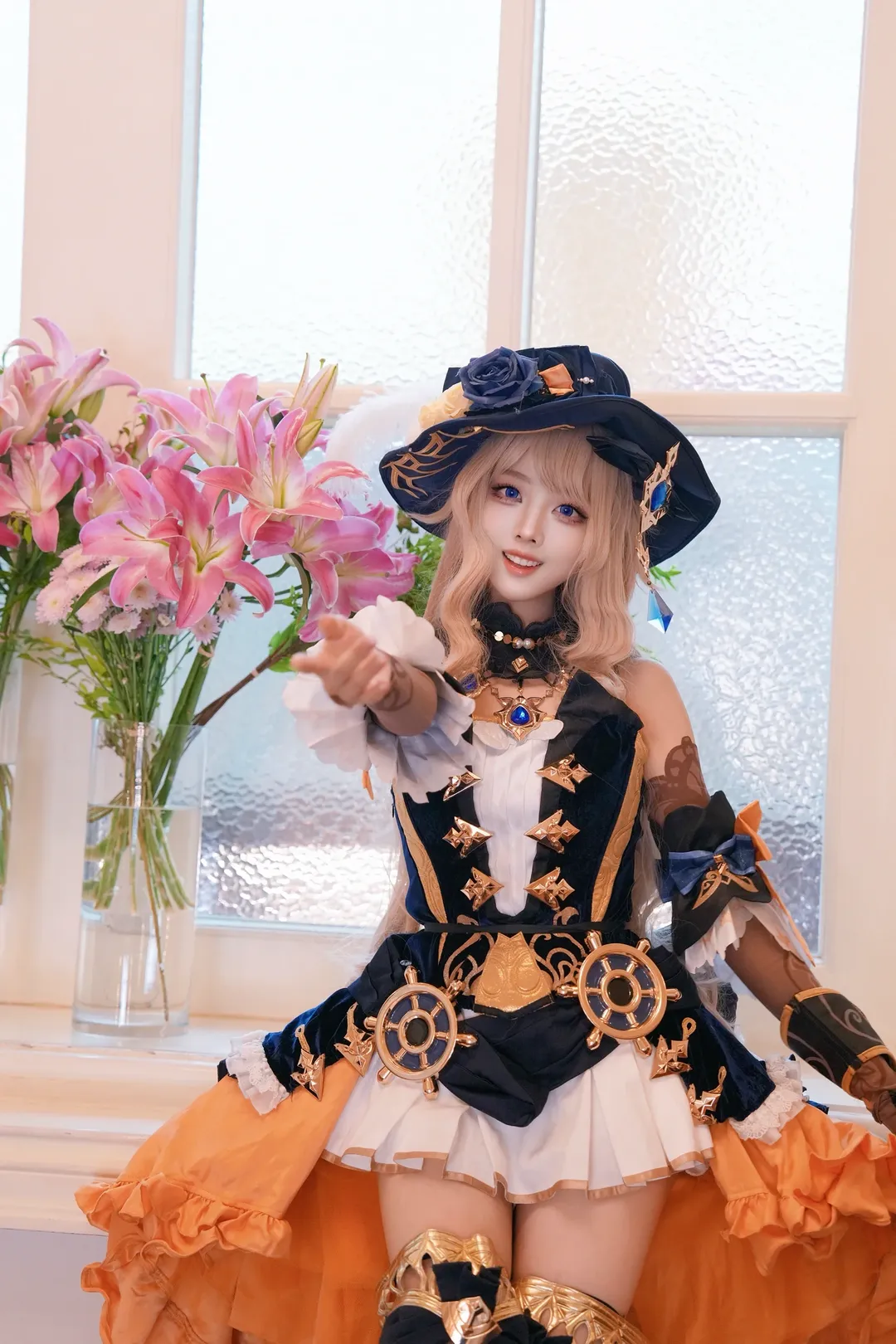 原神, cosplay, 二次元摄影, 娜维娅cos, 角色生贺 - 第6张