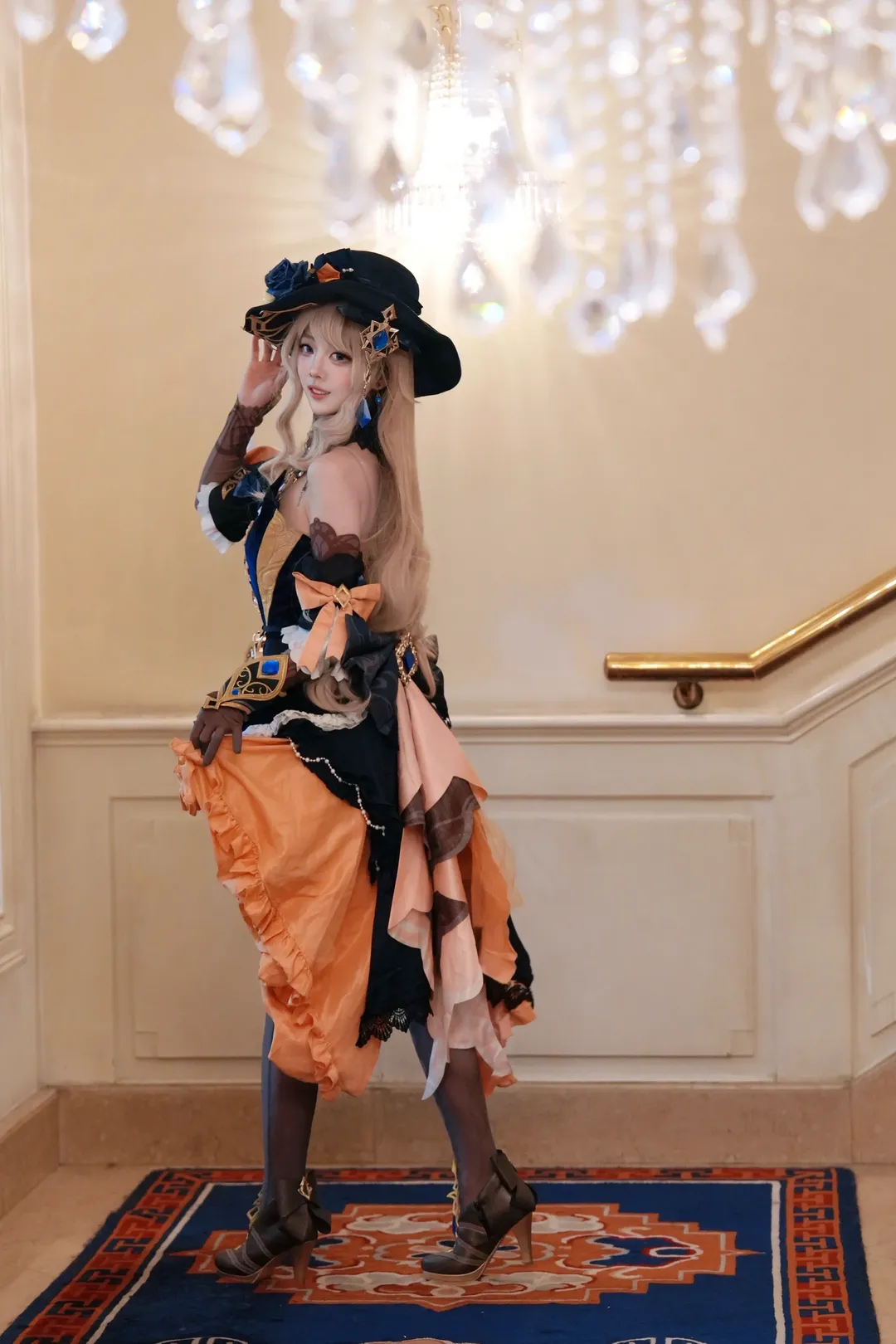 原神, cosplay, 二次元摄影, 娜维娅cos, 角色生贺 - 第7张