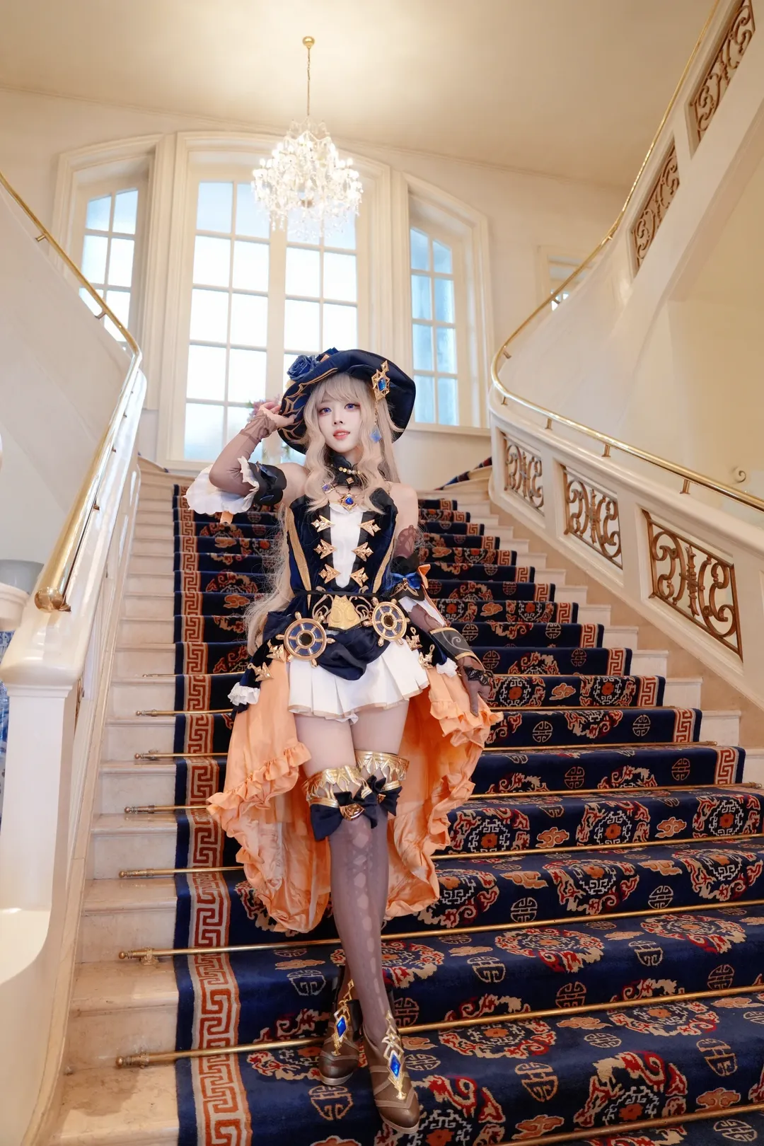 原神, cosplay, 二次元摄影, 娜维娅cos, 角色生贺 - 第8张