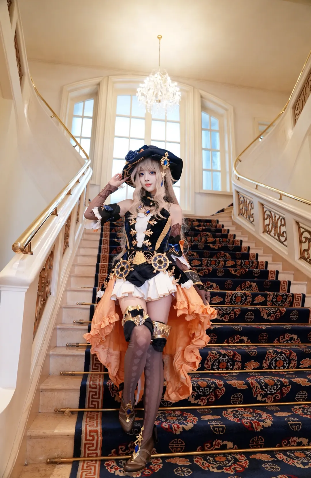 原神, cosplay, 二次元摄影, 娜维娅cos, 角色生贺 - 第9张