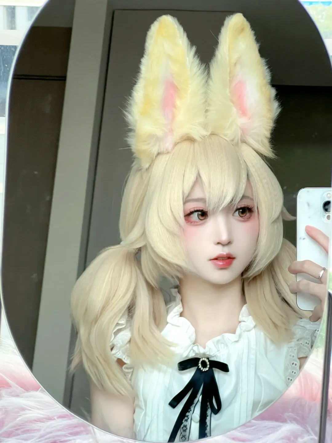 うさ耳スタイル, 中国アニメのコスプレ, シャオユーコスプレ, フェ～レンザイ -神さまの日常-, 二次元メイクテスト