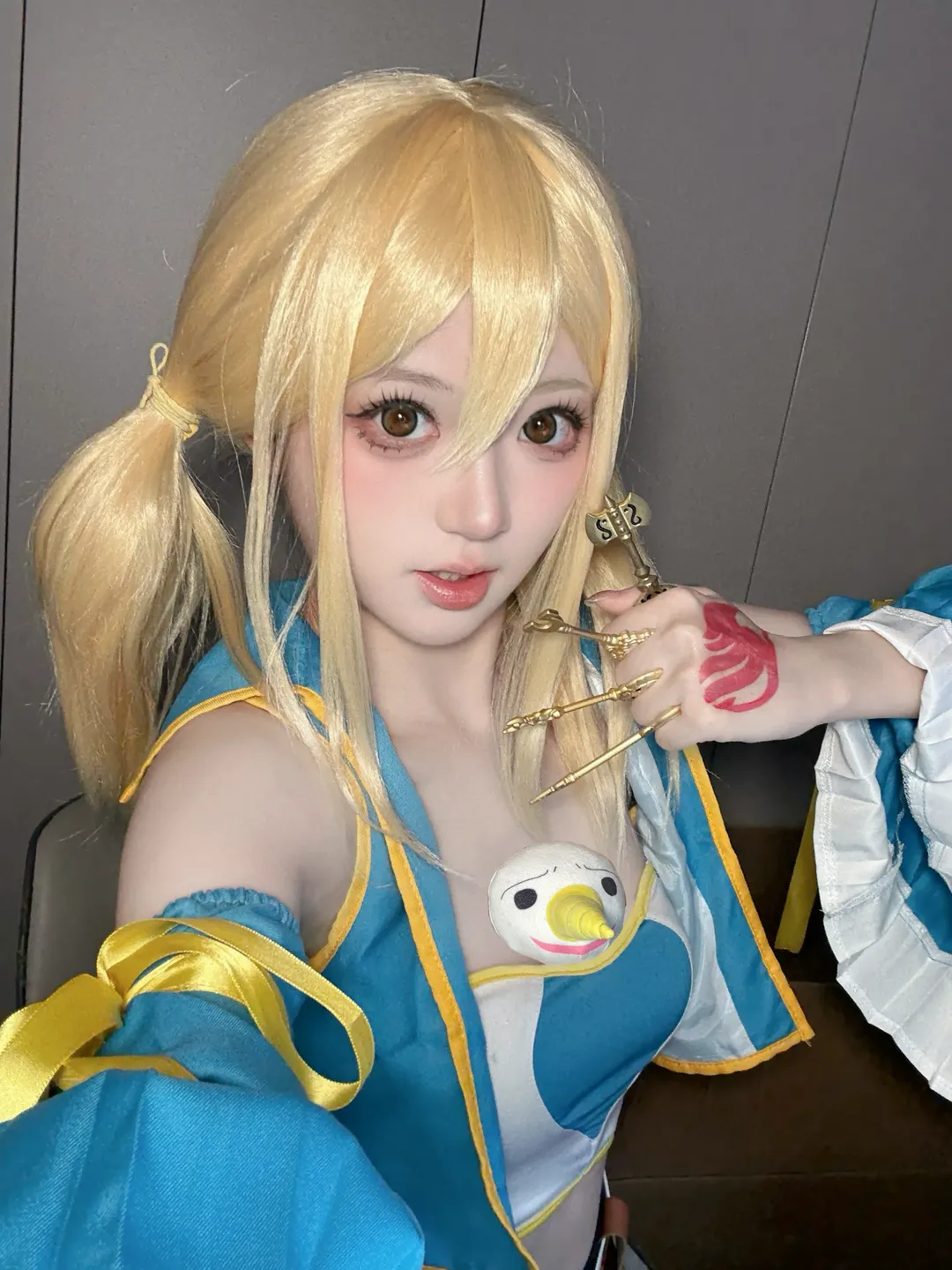 漫展返图, cosplay服装, 妖精的尾巴, 露西哈特菲利亚cos, 星灵魔导士 - 第1张
