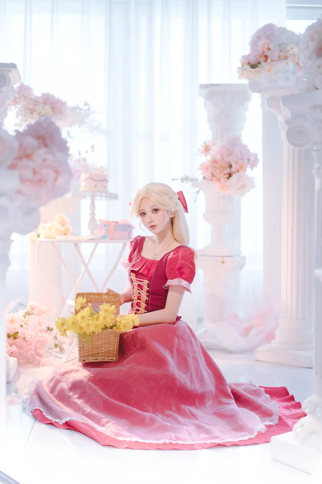 cosplay摄影, 粉色系穿搭, 吉他少女, 芭比cos, 芭比钻石城堡 - 第6张