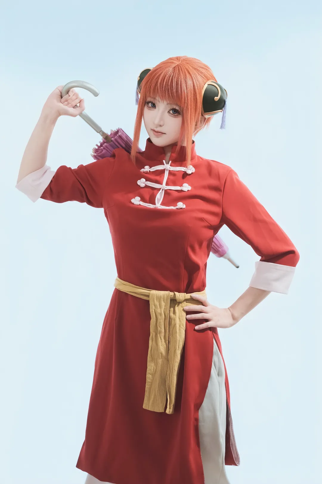 cosplay正片, 中华娘, 神乐cos, 二次元coser, 银魂