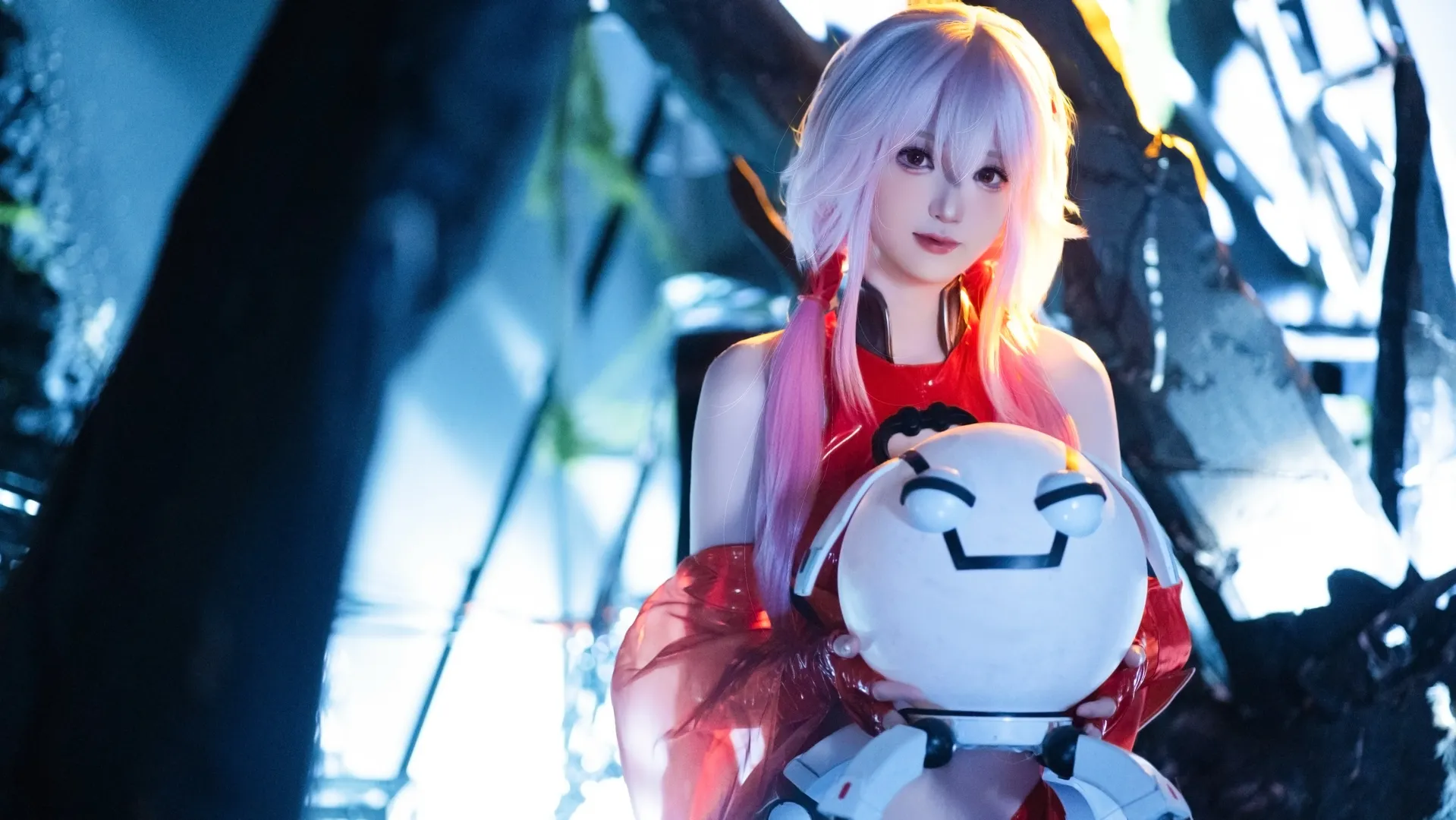 二次元cosplay, cosplay摄影, 红黑配色, 楪祈cos, 罪恶王冠 - 第7张