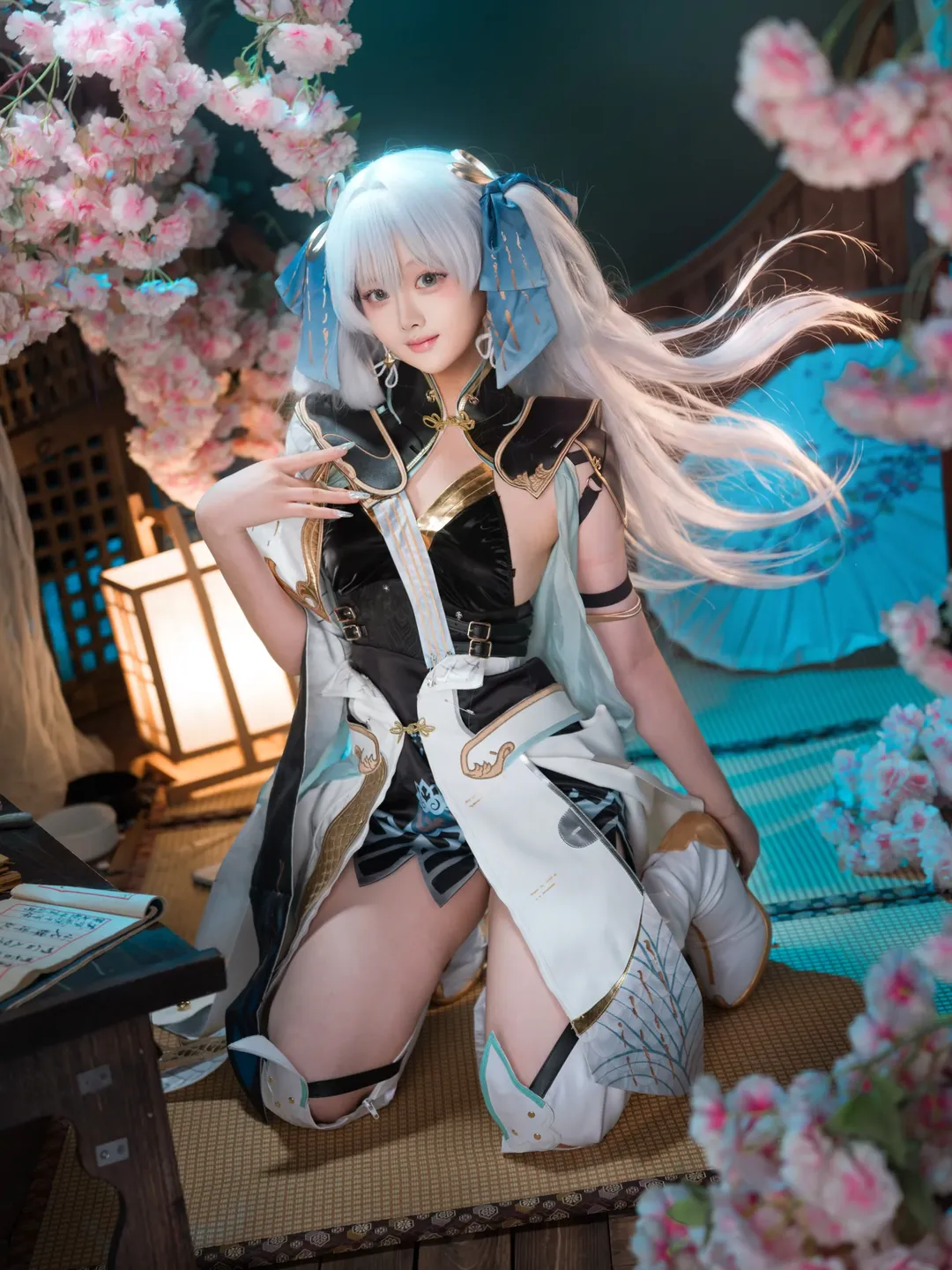 今汐cos, cosplay摄影, 二次元装扮, 棚拍记录, 国风服饰