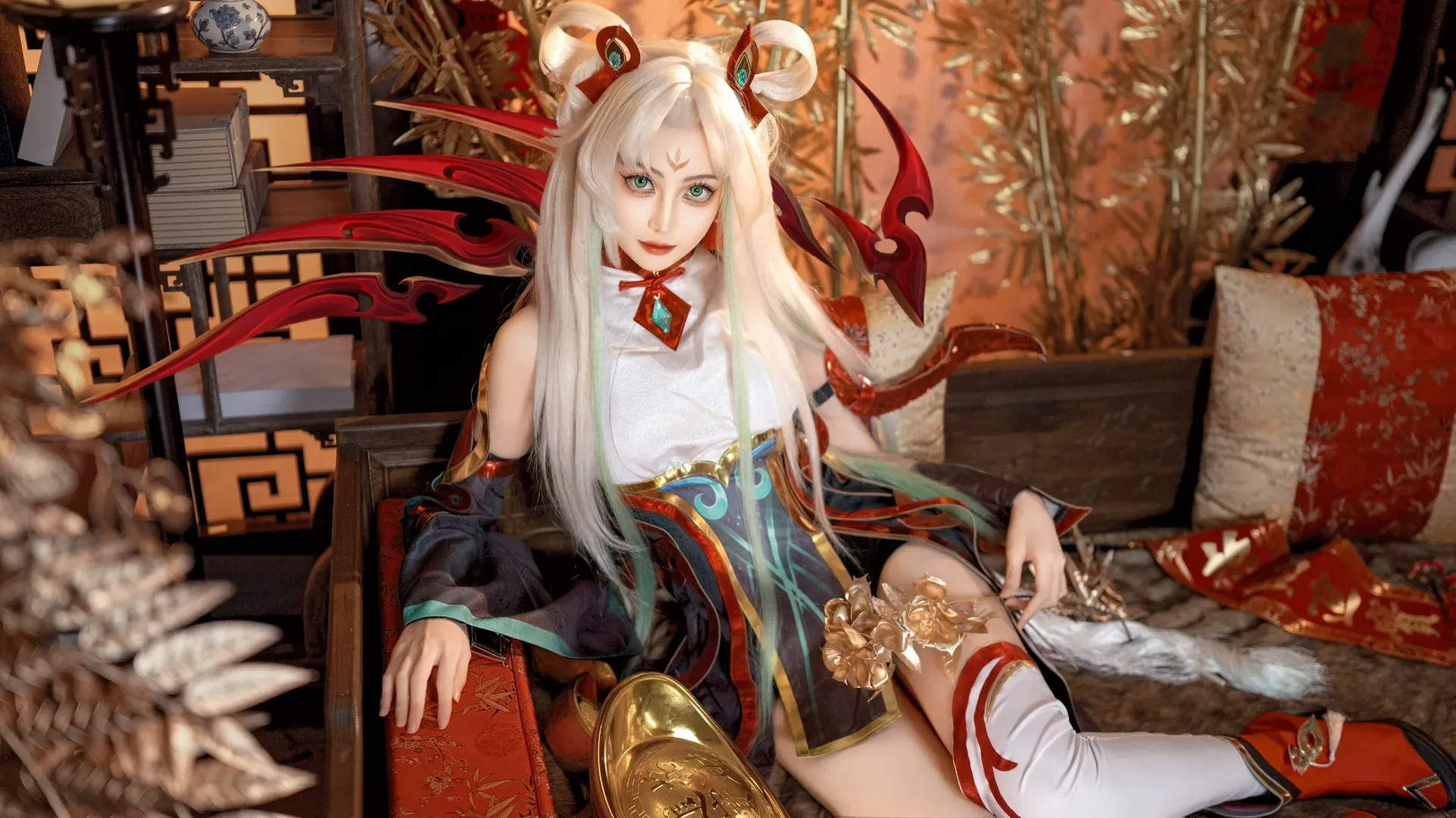 コスプレ写真, 中華風コスプレ, リーグ・オブ・レジェンド, イレリア コスプレ, 神話の創り手 - 2枚目