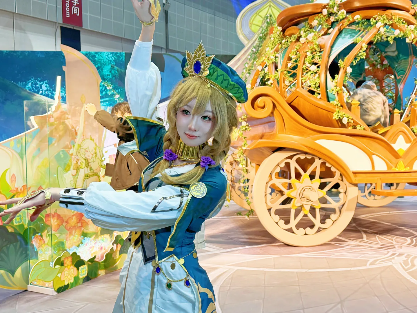 原神, 漫展摄影, cosplay日常, 丽莎cos, 原神fes