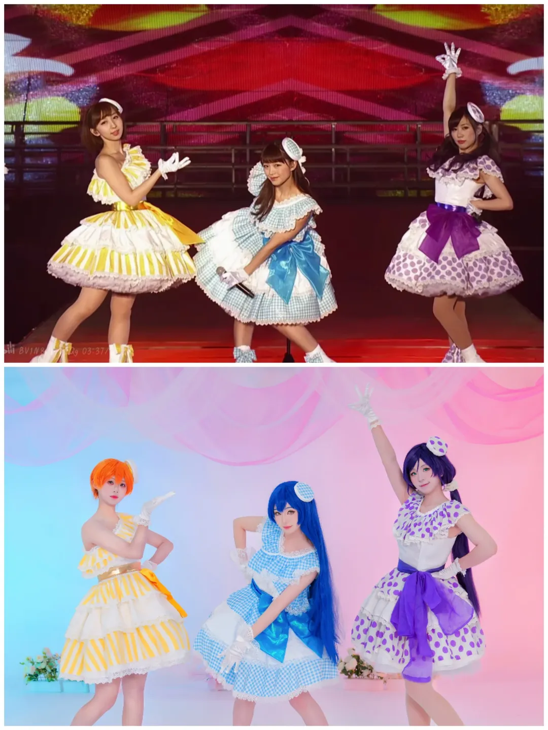 星空凛cos, LoveLive缪斯, 园田海未cos, 东条希cos, LilyWhite - 第1张