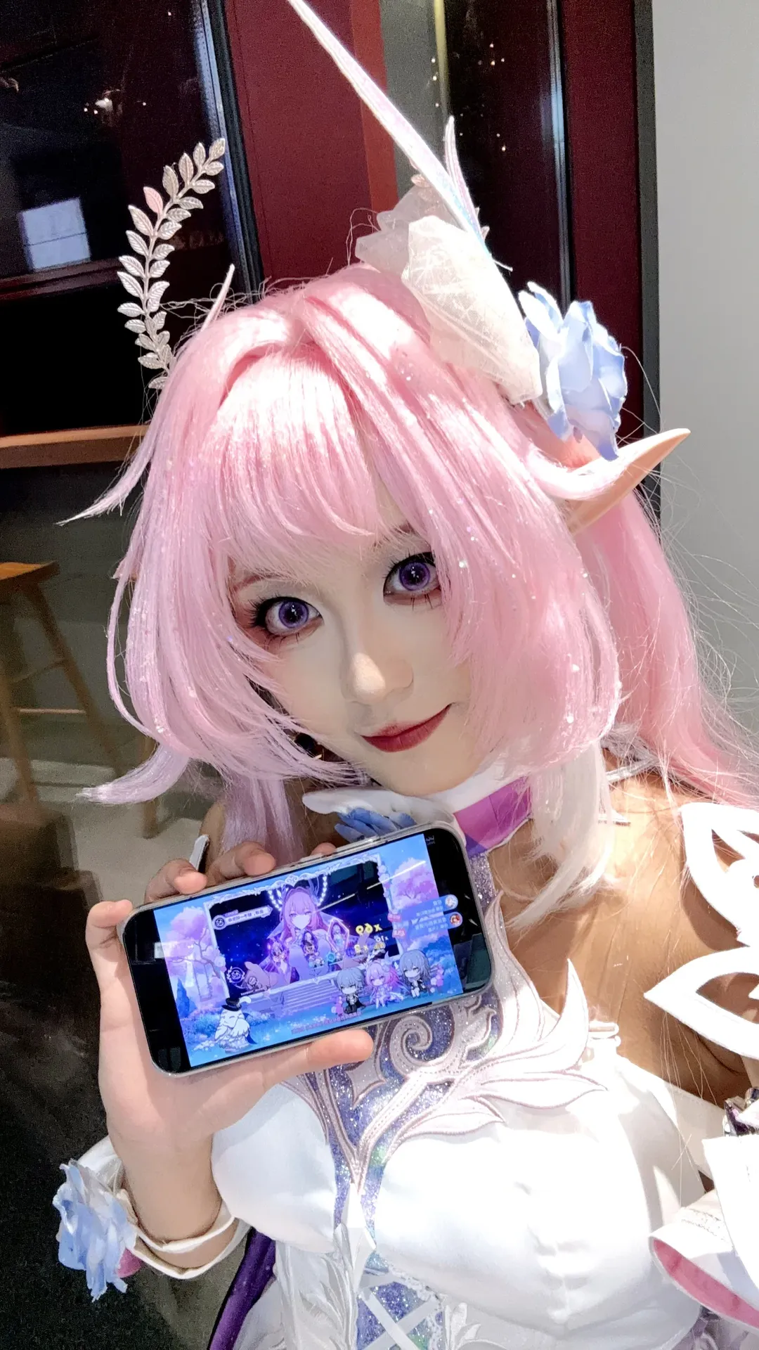 二次元少女, 昔涟cos, 崩坏星穹铁道, 漫展返图, 高颜值coser