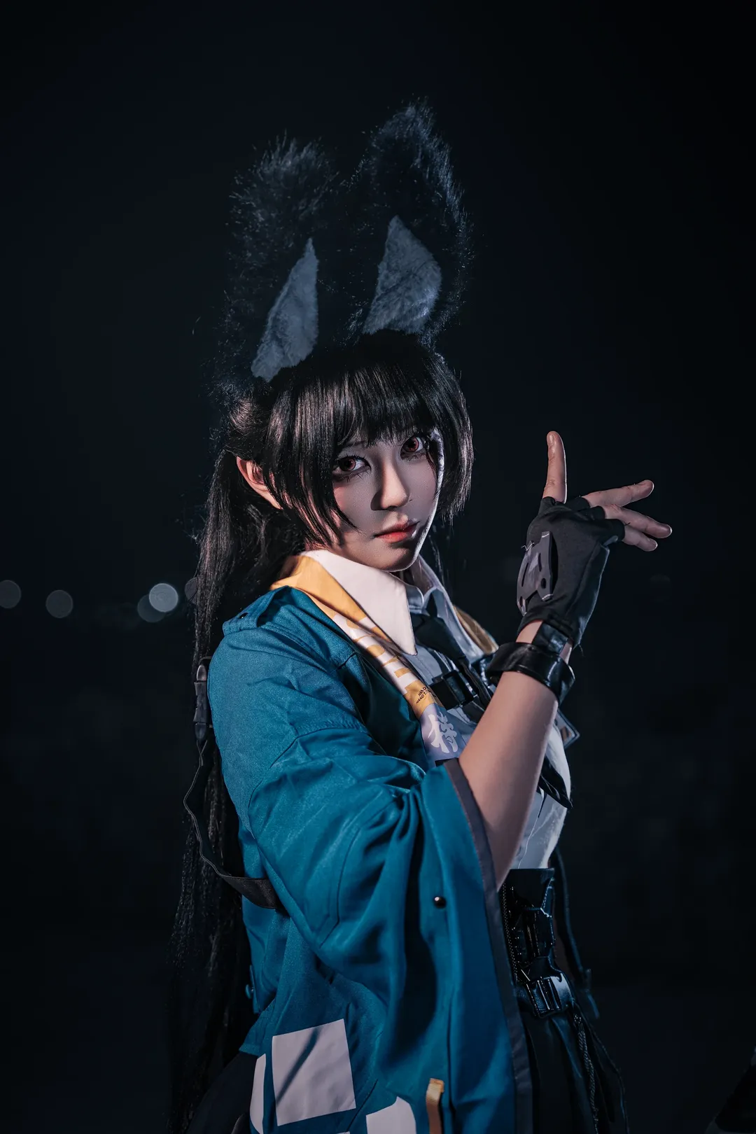 绝区零, 二次元摄影, 星见雅cos, cosplay动作参考, 夜景写真 - 第10张