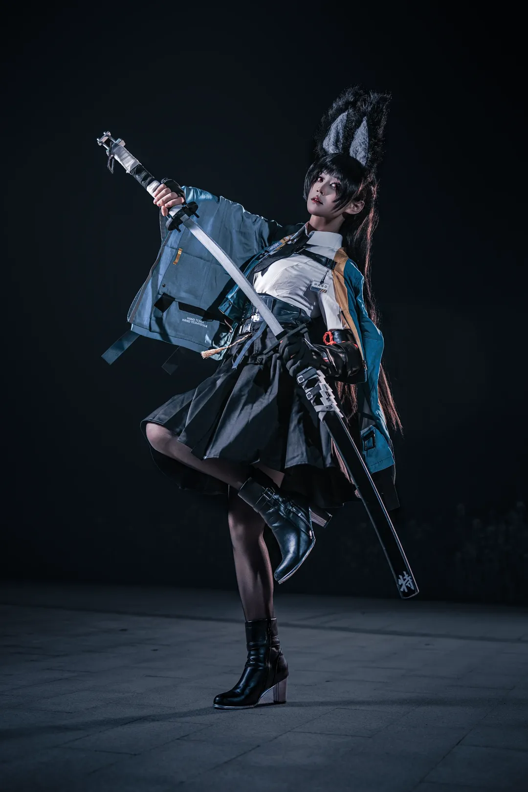 绝区零, 二次元摄影, 星见雅cos, cosplay动作参考, 夜景写真 - 第3张