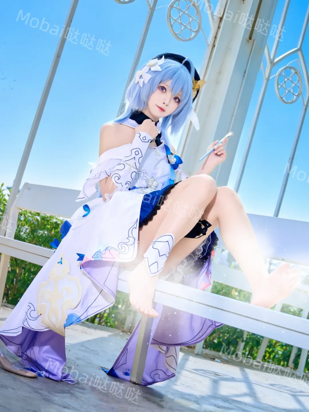 崩坏3, 户外摄影, 格蕾修cos, 繁星绘世之卷, cosplay正片 - 第2张