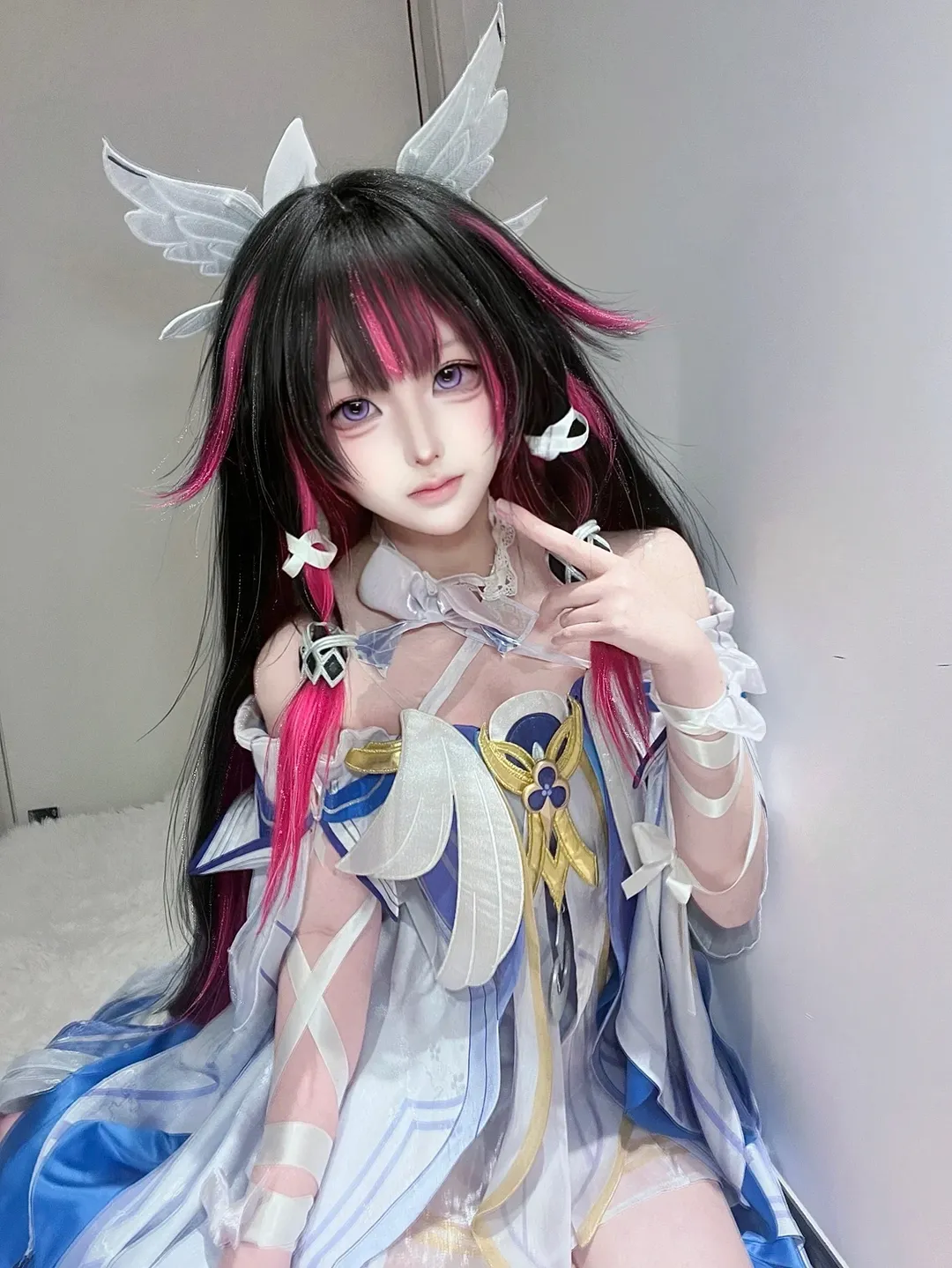 原神, 哥伦比娅cos, 少女写真, cosplay摄影, 二次元穿搭