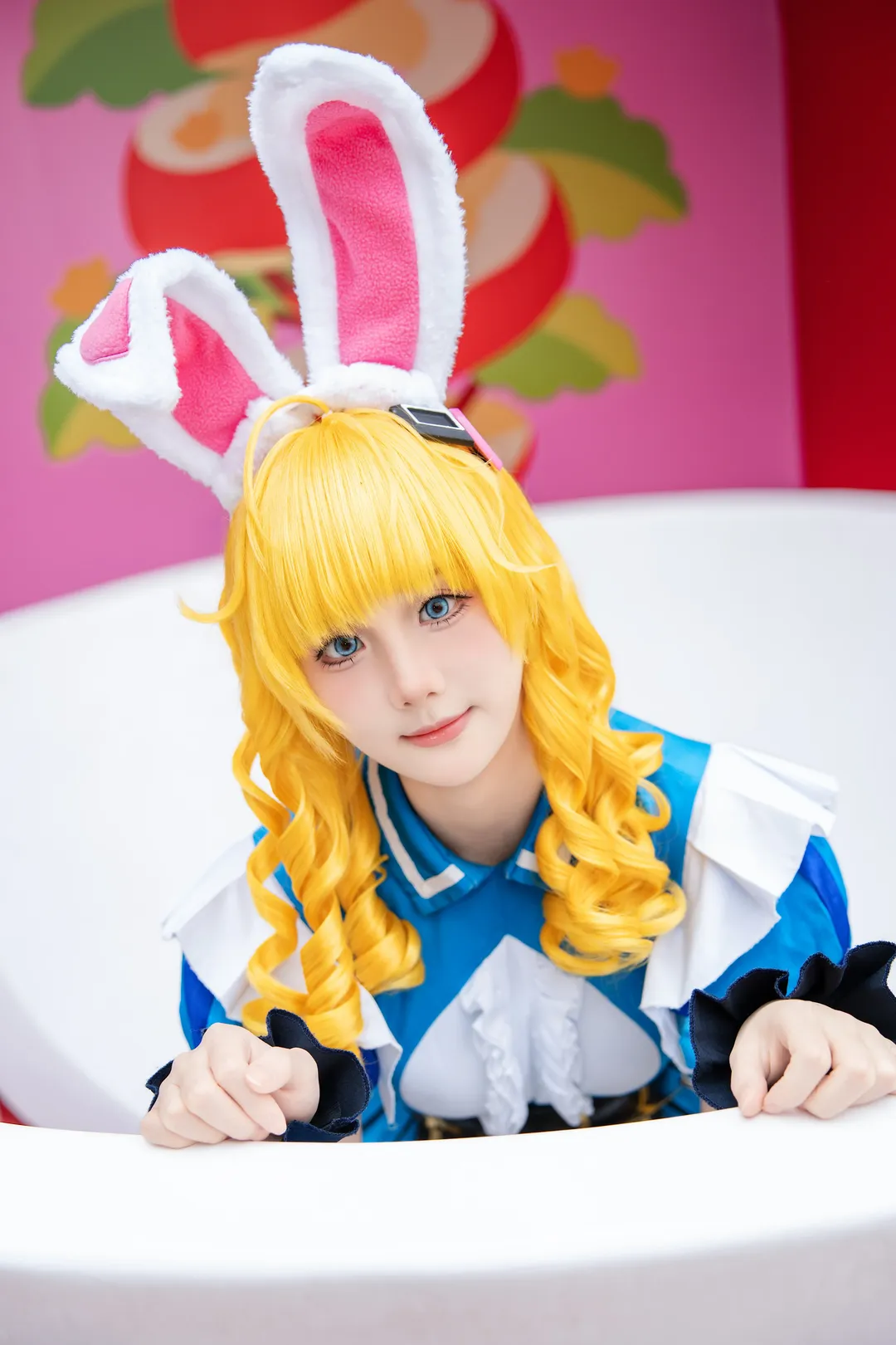 王者荣耀, cosplay约拍, 游乐园外景, 妲己cos, 爱丽丝仙境cos - 第2张