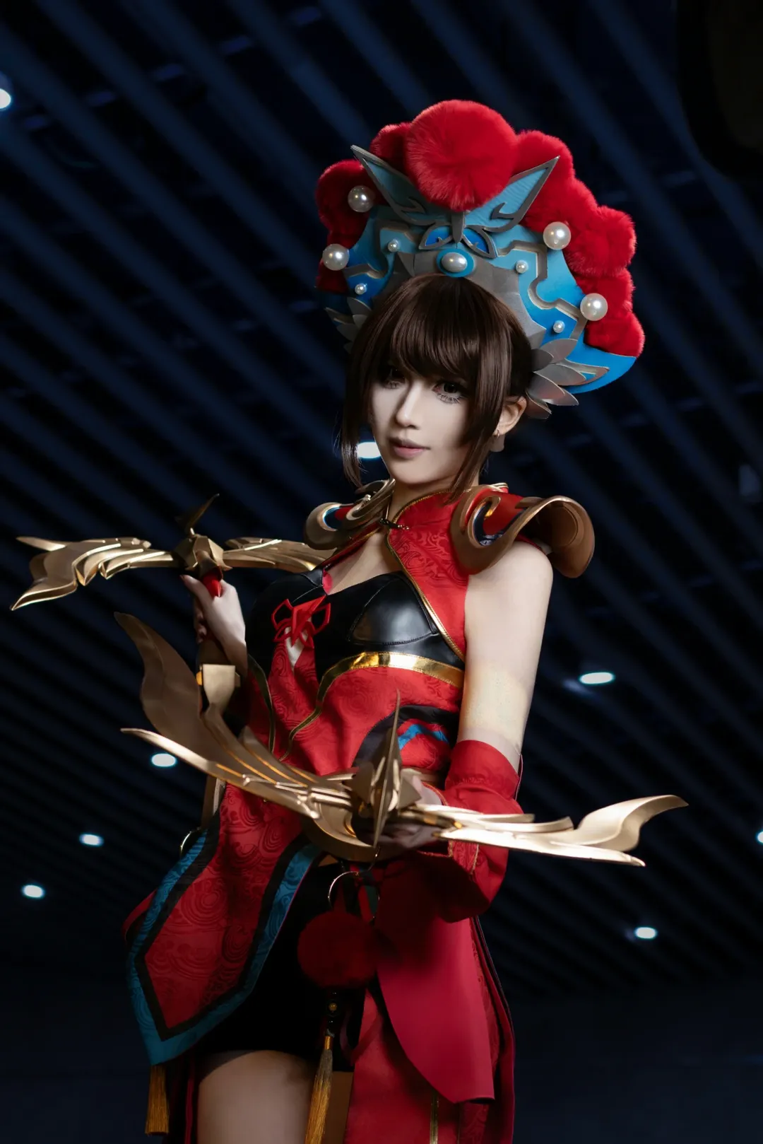 二次元摄影, 王者荣耀, cosplay场照, 虞姬cos, 古风造型 - 第2张