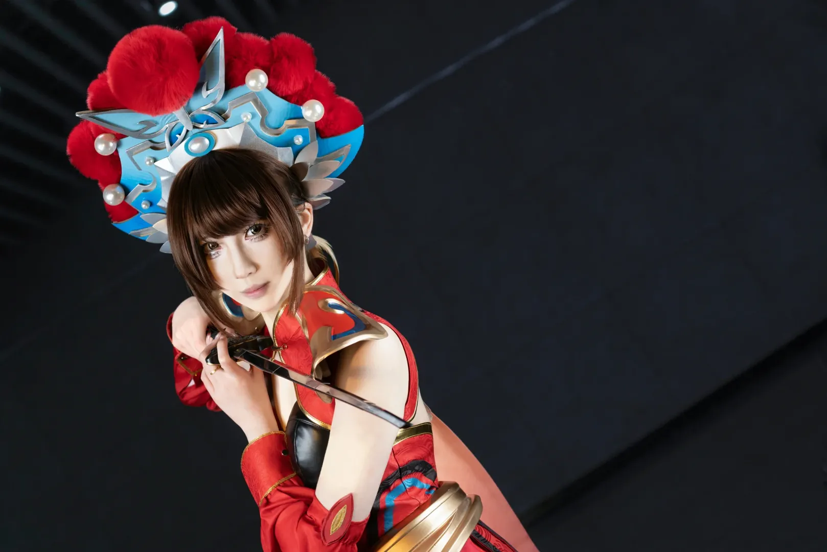 二次元摄影, 王者荣耀, cosplay场照, 虞姬cos, 古风造型 - 第5张