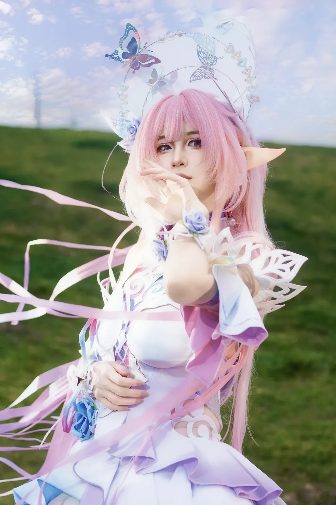 昔漣cos, 崩壞星穹鐵道, 二次元cosplay, 漫展外景, 逐火迷蝶 - 第3張