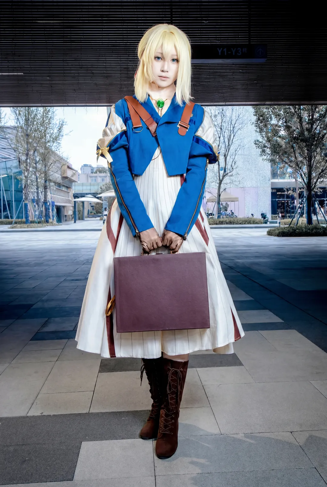 动漫cos, cosplay正片, 紫罗兰永恒花园, 氛围感cos, 薇尔莉特伊芙加登cos - 第8张