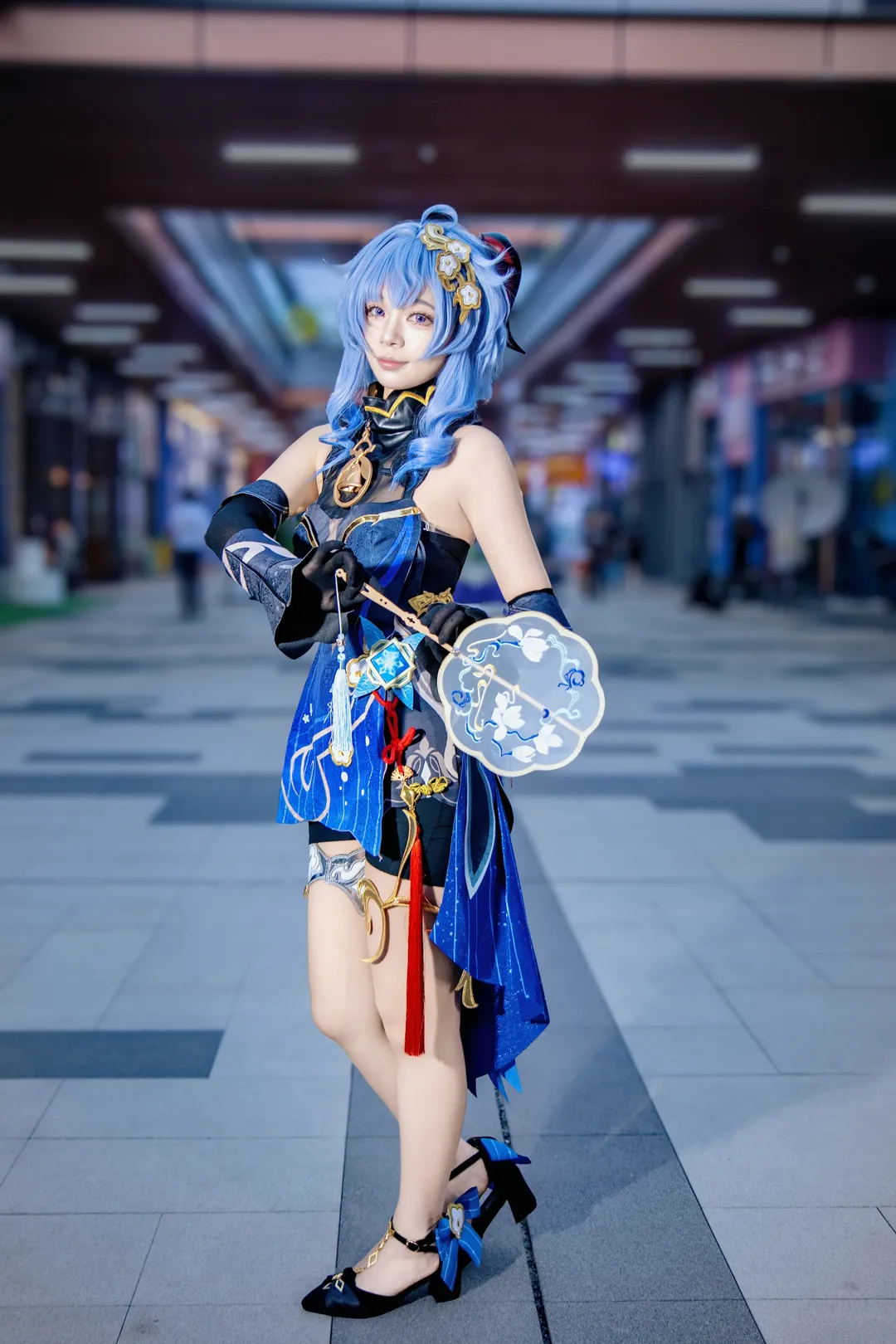 Genshin Impact, Ganyu Cosplay, Lantern Rite, Cosplay photography, Twilight Blossom - Image 2