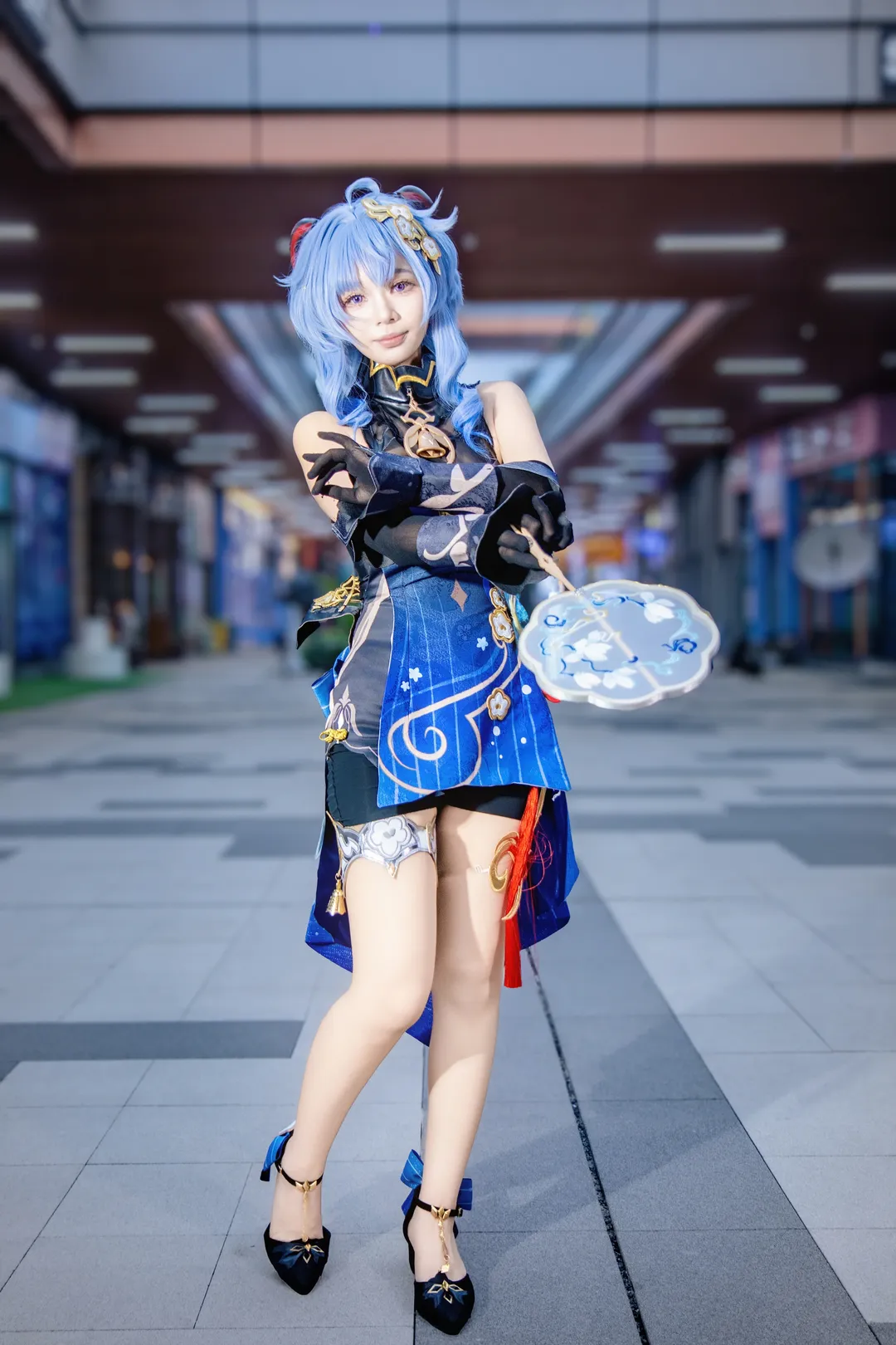 Genshin Impact, Ganyu Cosplay, Lantern Rite, Cosplay photography, Twilight Blossom - Image 3
