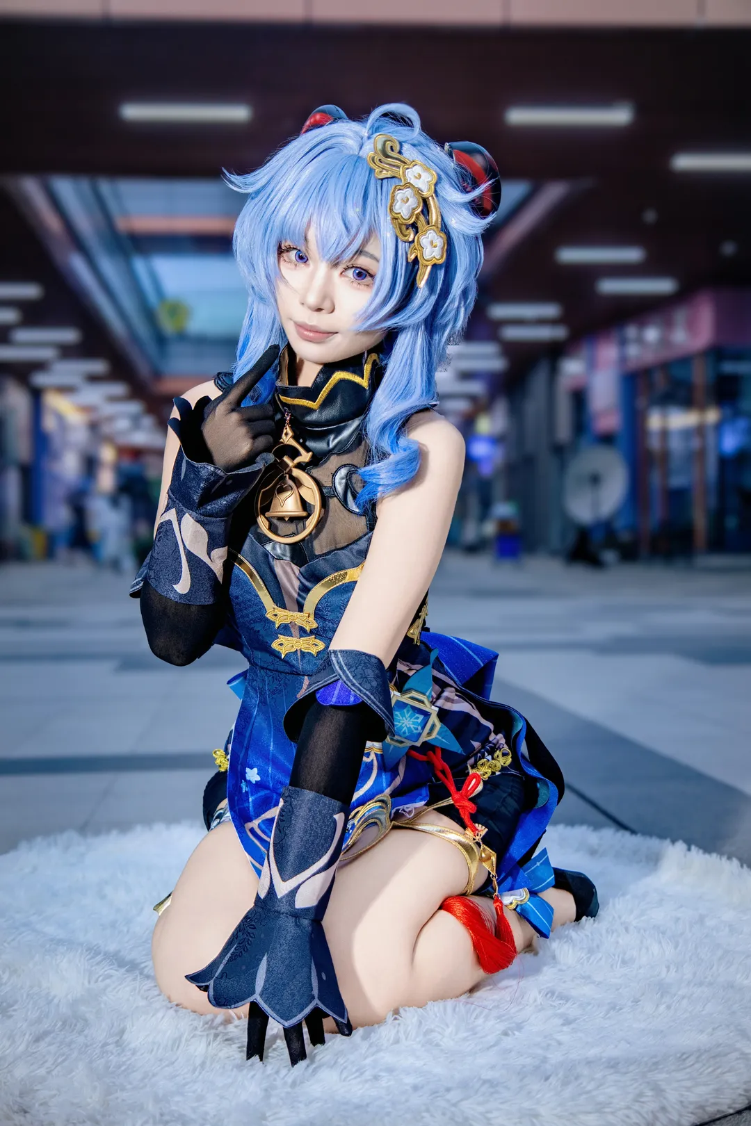 Genshin Impact, Ganyu Cosplay, Lantern Rite, Cosplay photography, Twilight Blossom - Image 5