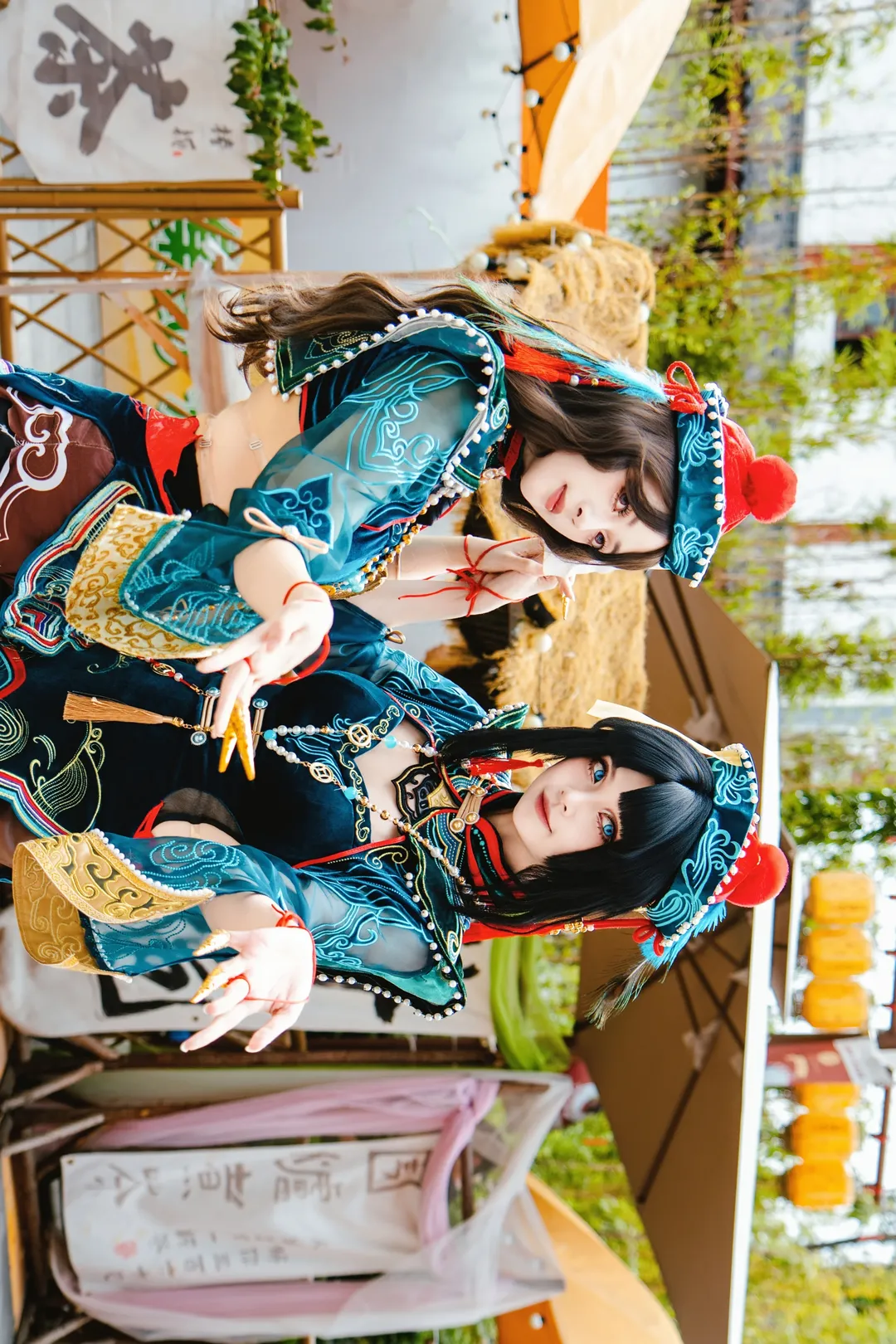 玉玲珑cos, 永劫无间, 双人cos, 古风cosplay, 墨行衣 - 第3张