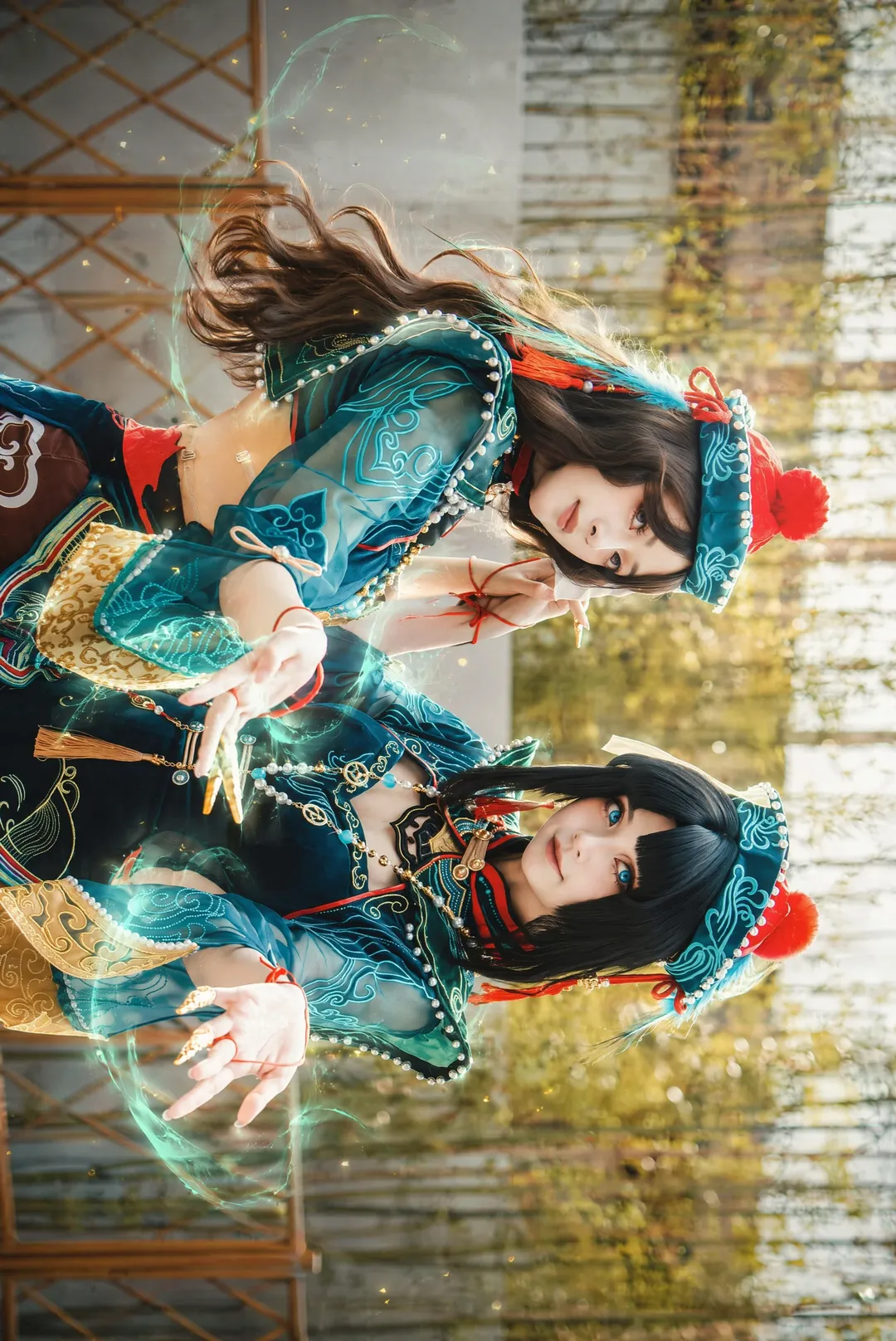 玉玲珑cos, 永劫无间, 双人cos, 古风cosplay, 墨行衣 - 第4张