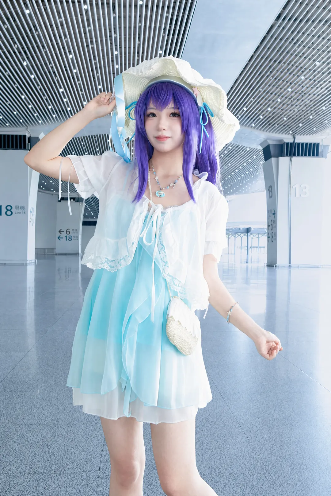 cosplay, 王者荣耀, 夏日穿搭, 西施cos, 白玉汤私设 - 第3张