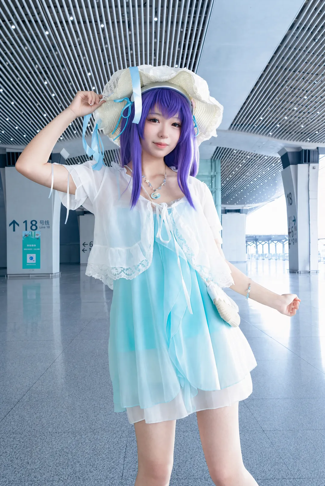 cosplay, 王者荣耀, 夏日穿搭, 西施cos, 白玉汤私设 - 第5张