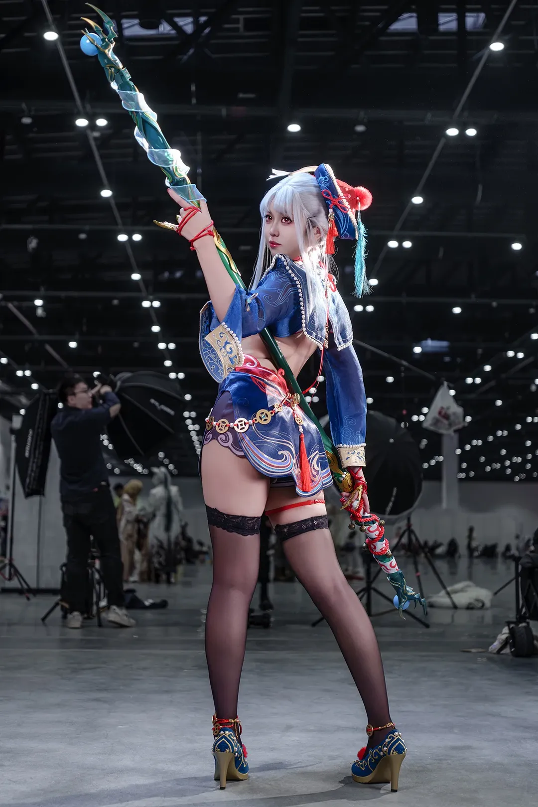 二次元摄影, 玉玲珑cos, 永劫无间, cosplay场照, BACC漫展 - 第2张