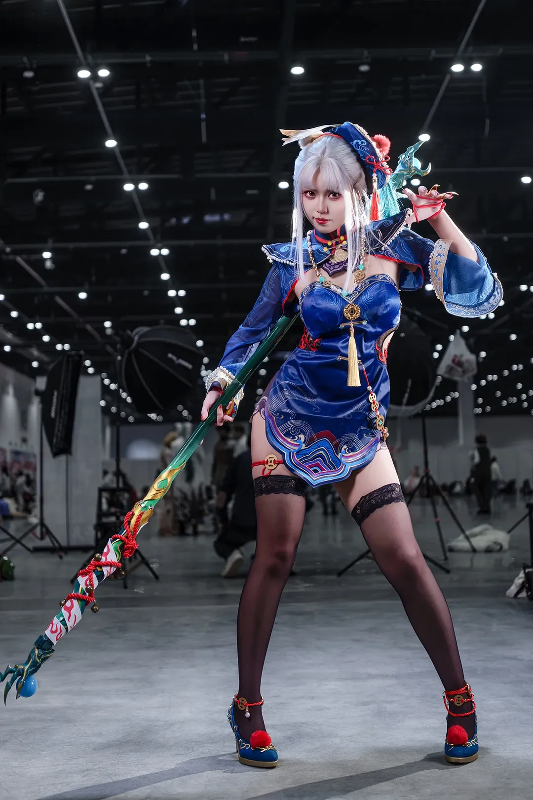 二次元摄影, 玉玲珑cos, 永劫无间, cosplay场照, BACC漫展