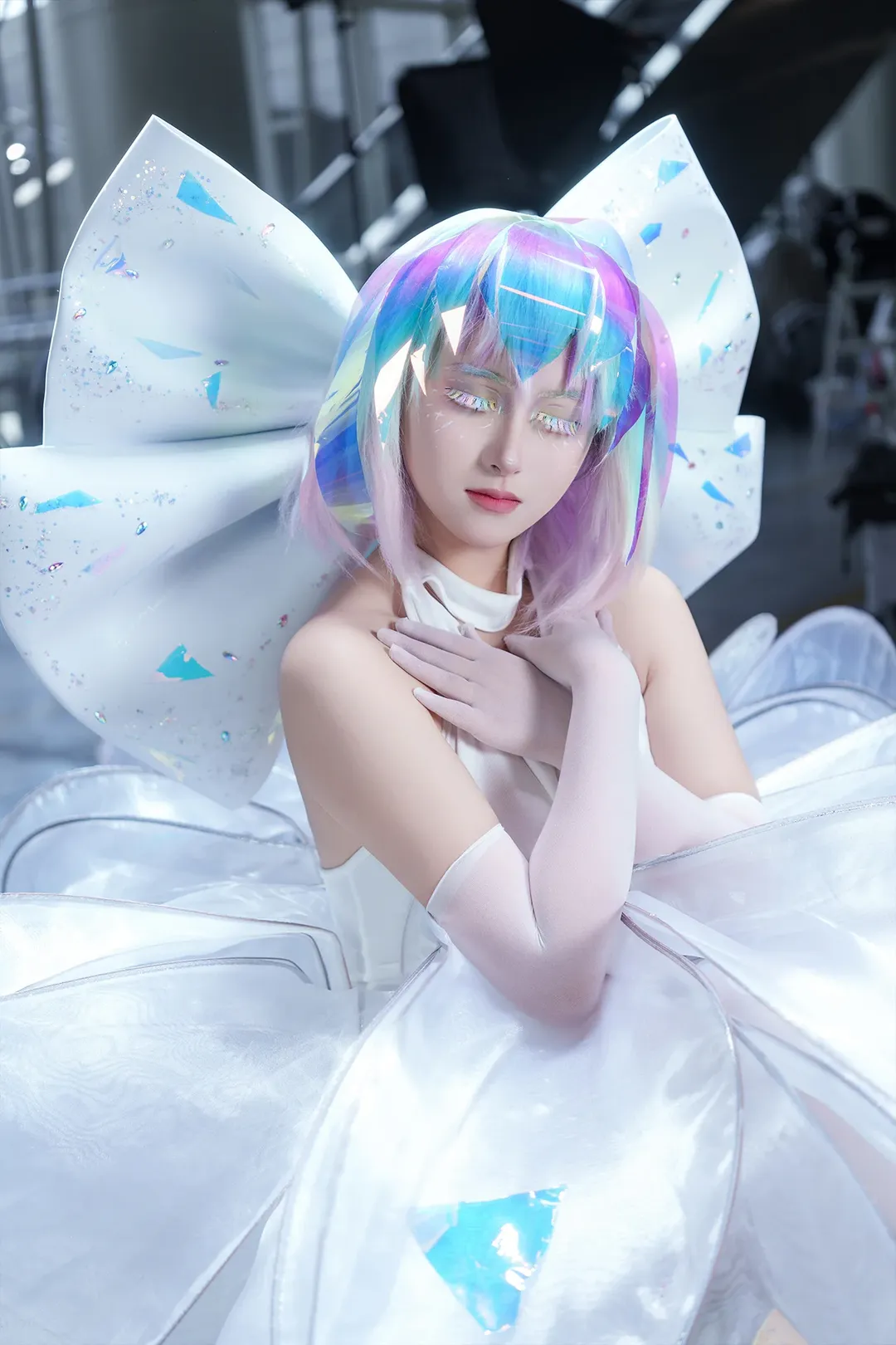 漫展返图, cosplay场照, ijoy漫展, 宝石之国, 钻石cos - 第1张
