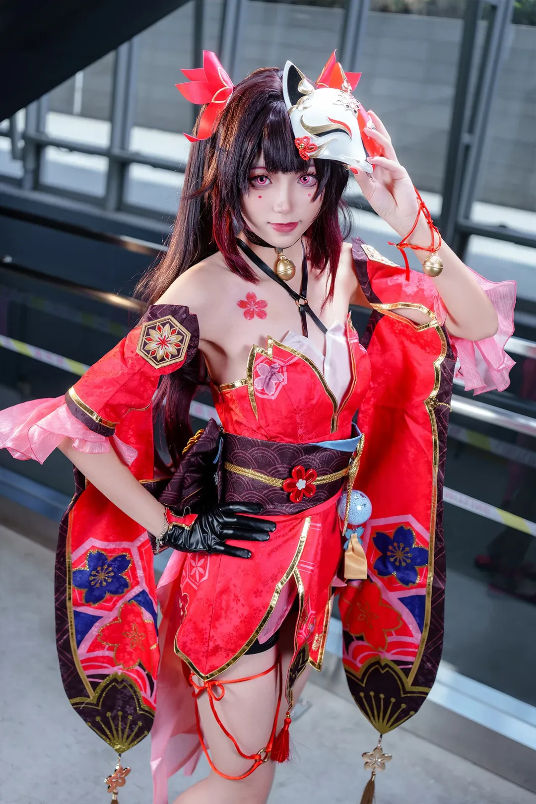 Anime-style photography, Honkai: Star Rail, Convention photos, Sparkle cosplay, Joy - Image 1