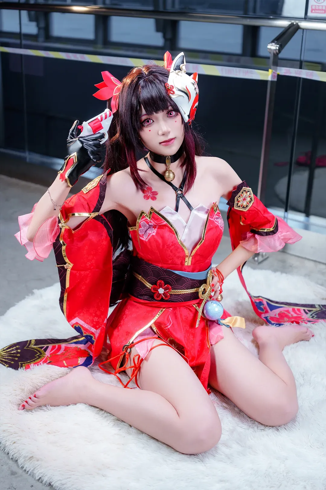 Anime-style photography, Honkai: Star Rail, Convention photos, Sparkle cosplay, Joy - Image 3