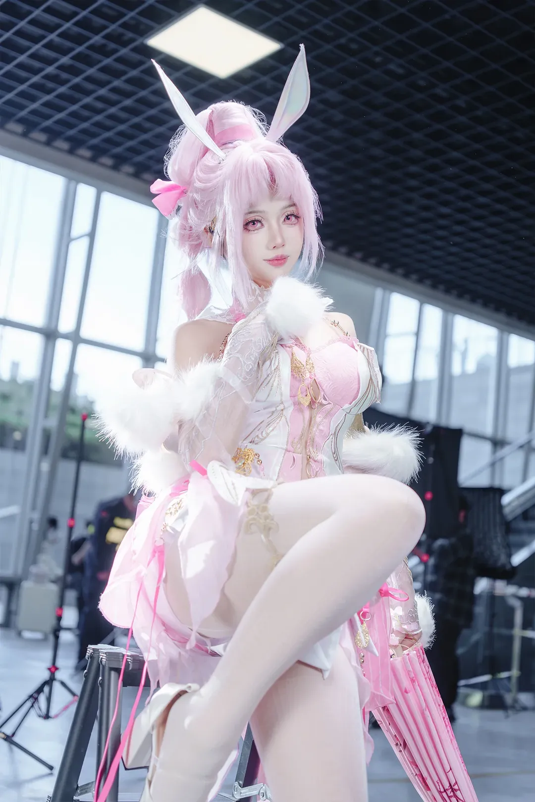二次元摄影, 永劫无间, 漫展返图, cosplay场照, 胡桃cos - 第1张