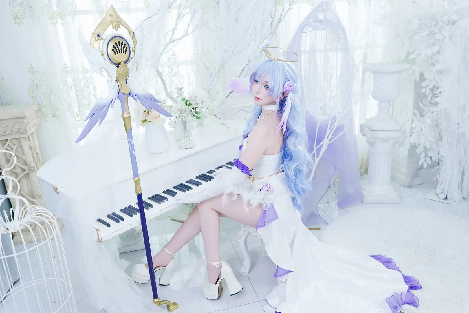 崩壞星穹鐵道, 知更鳥cos, cosplay攝影, 二次元正片, 青子cos - 第5張