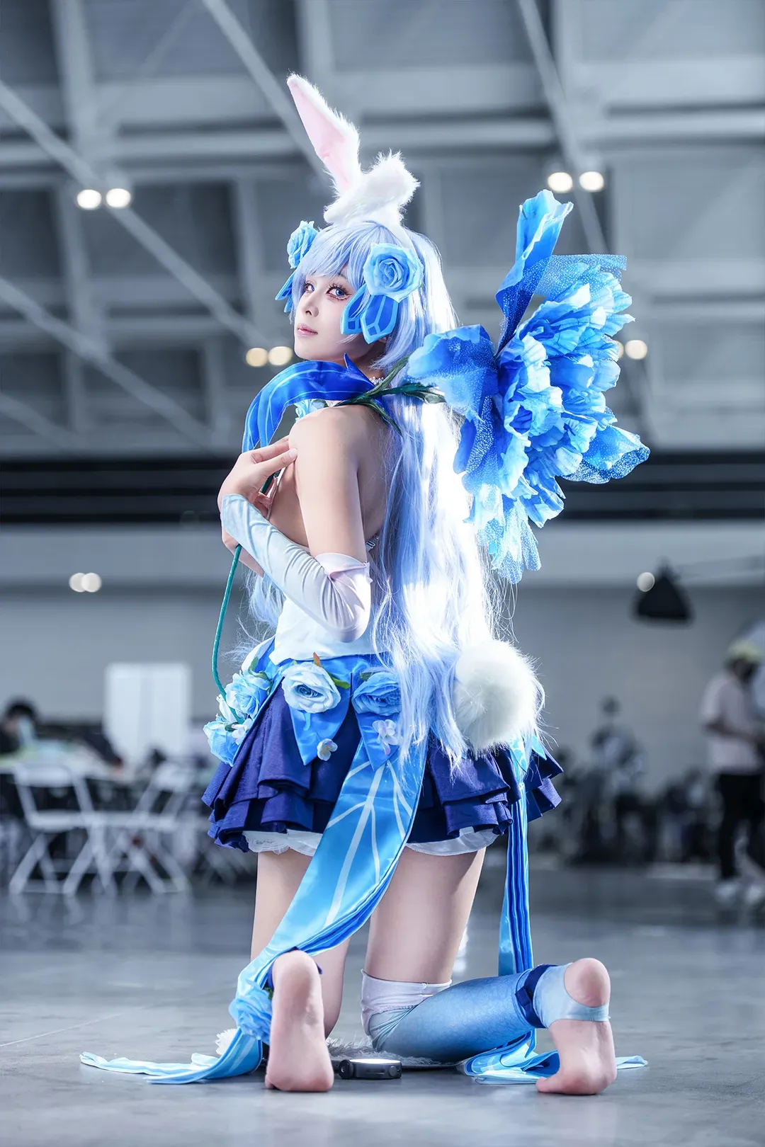 Anime-style photography, Honor of Kings, Convention photos, Casual cosplay, Gongsun Li Flower Dance cosplay - Image 1