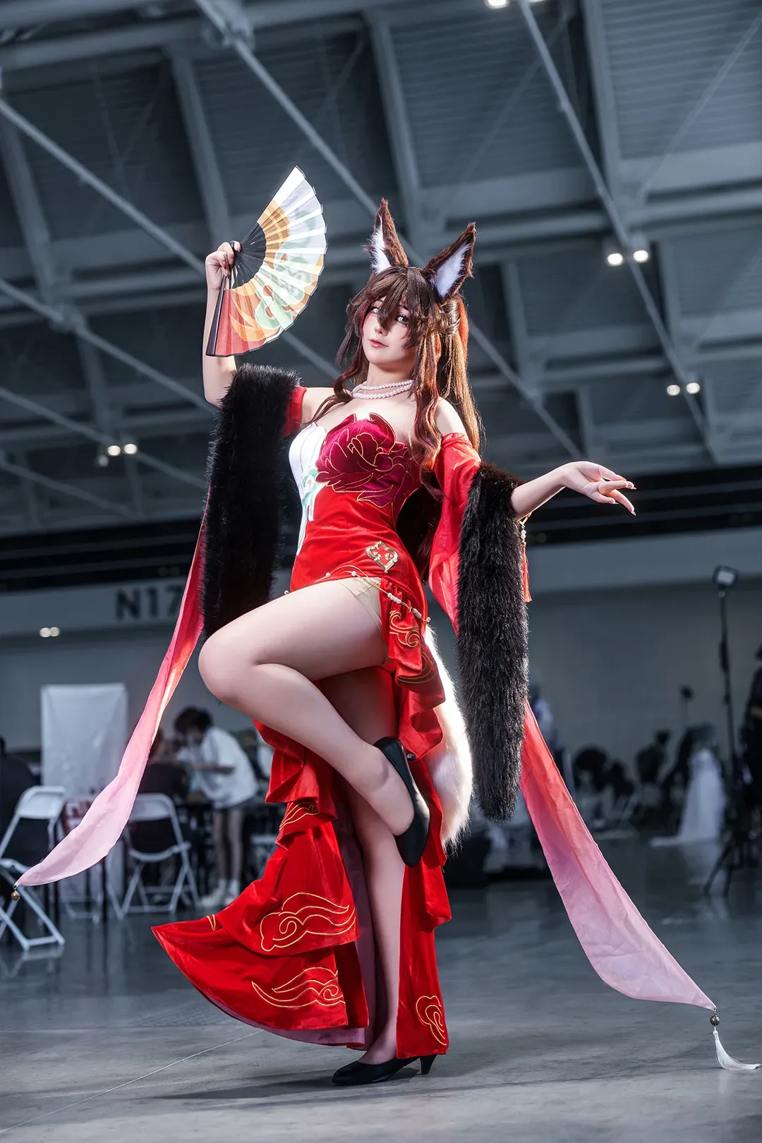 二次元撮影, 崩壊：スターレイル, イベント写真, 停雲 コスプレ, 狐耳少女 - 1枚目