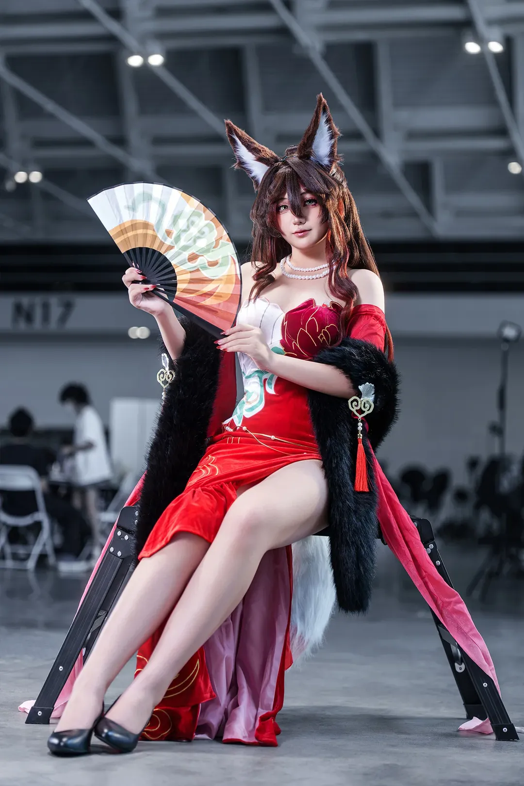 二次元撮影, 崩壊：スターレイル, イベント写真, 停雲 コスプレ, 狐耳少女 - 5枚目